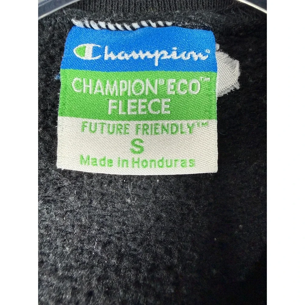 Vintage Vanderbilt Champion Eco Fleece Crewneck Sweatshirt Mens Small Black